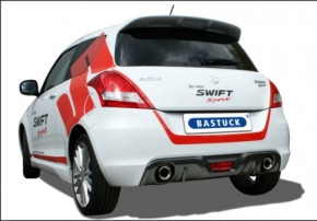 BASTUCK Abgasanlage ab KAT für Suzuki Swift Sport NZ