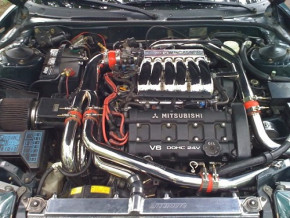MISHIMOTO Wasser-Kühler für Mitsubishi 3000GT Turbo 91-99